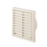 6 inch 150mm external grill fixed White